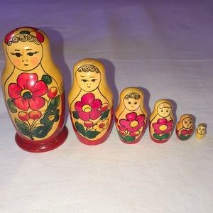 Russian Matryoshka Nesting Dolls 6 PC SET